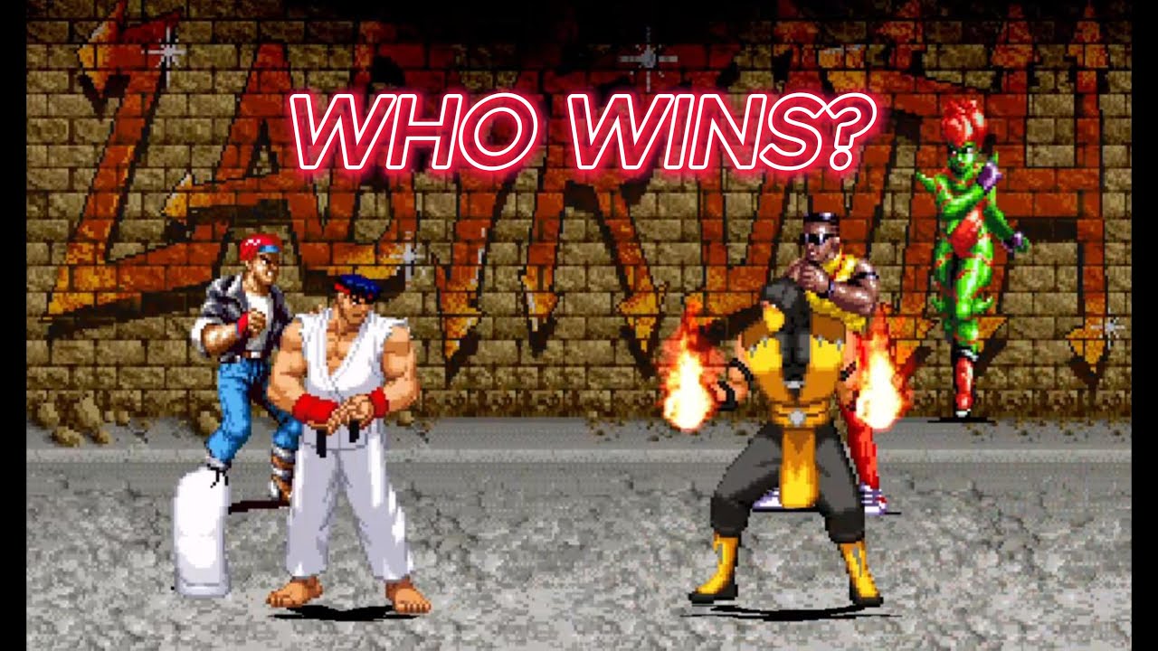 Ryu VS Scorpion - MUGEN BATTLE