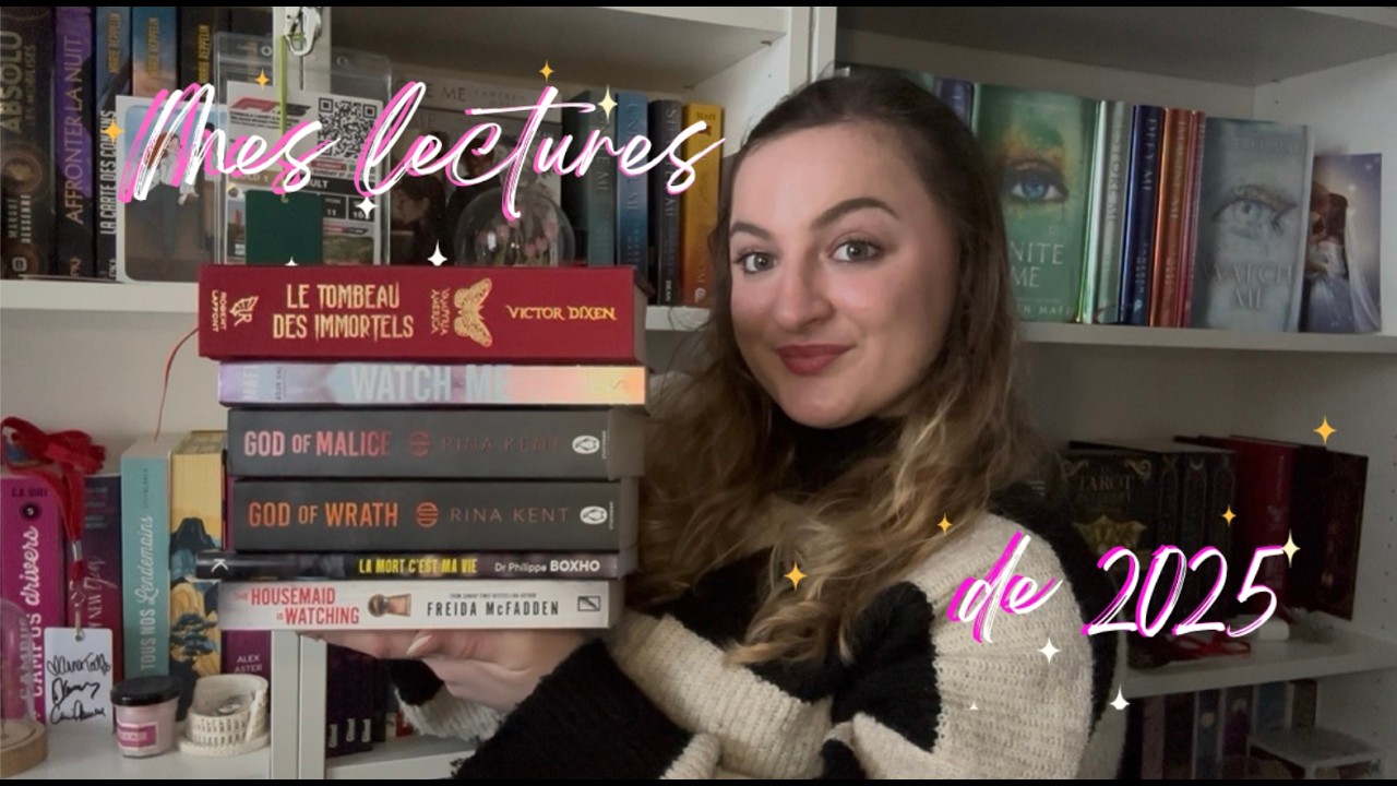 MES LECTURES DE 2025 📚