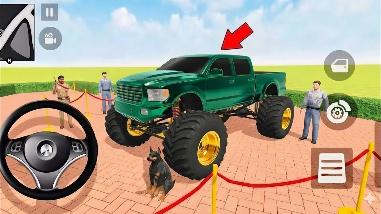 Franklin purchase Monster Truck 🔥💥 Indian theft auto simulator💥New update car bike game