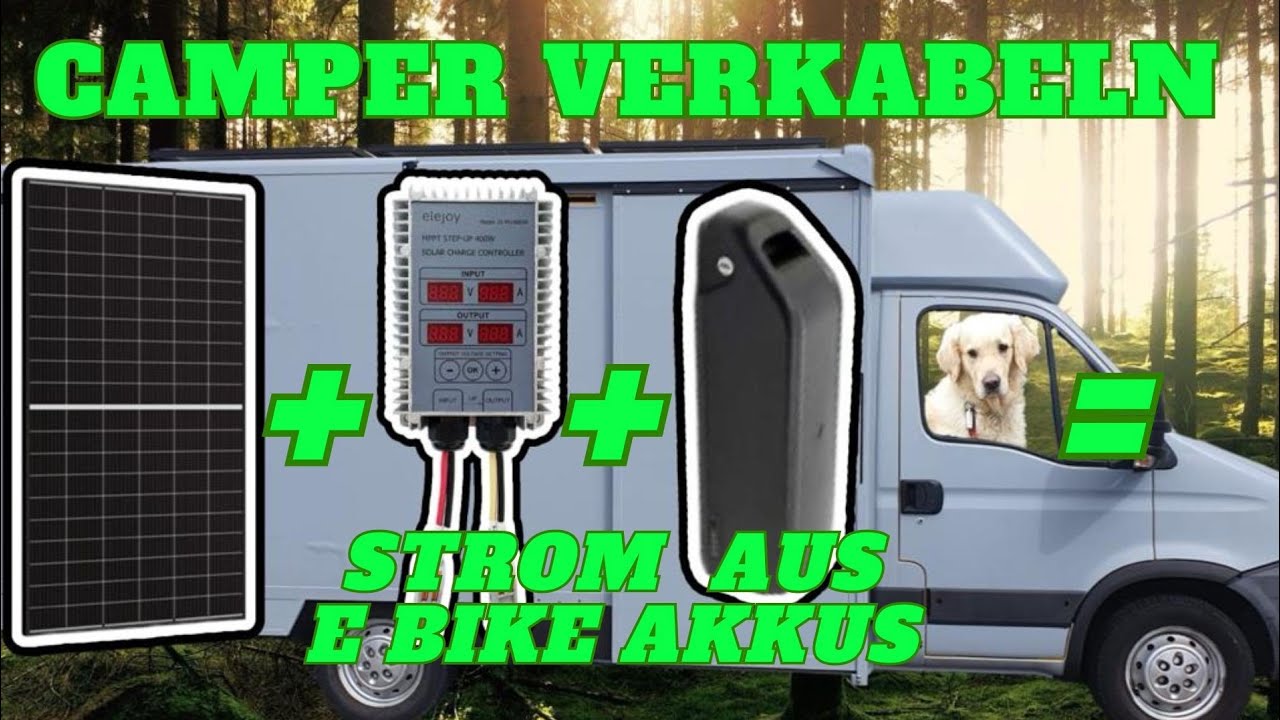 Verkabelung Camper mit 48v/52v System  [Iveco Daily Post Koffer Ausbau T19]