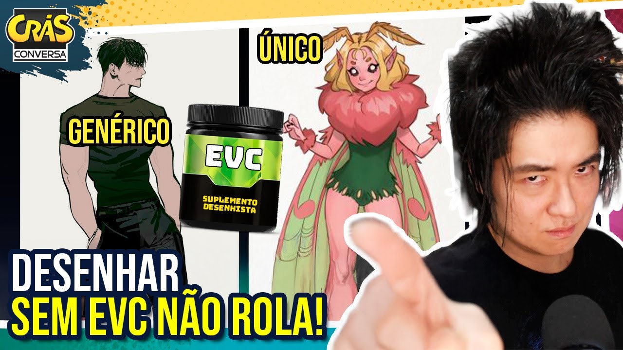 DESENHE seus personagens usando EVC | Como Desenhar