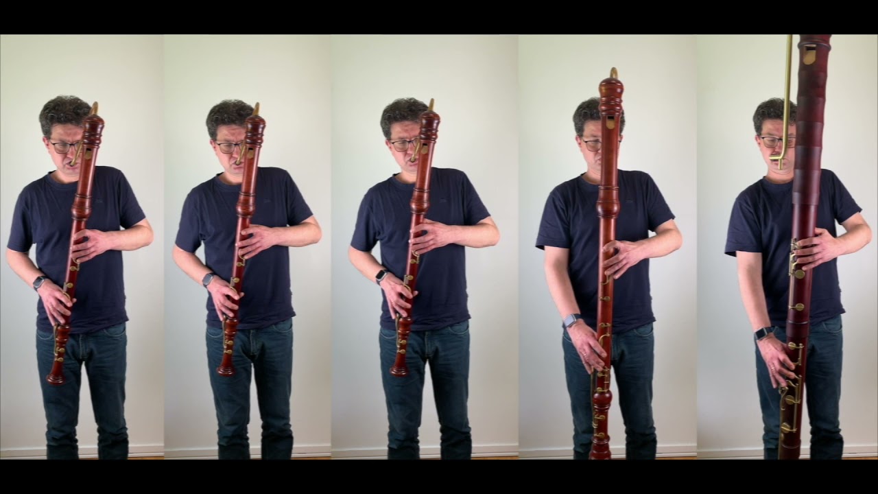Holborne: Almaine “The Choise” for Bass Recorder Consort