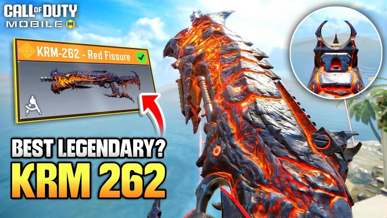 New Legendary KRM 262 Red Fissure is the best Legendary KRM in CODM?