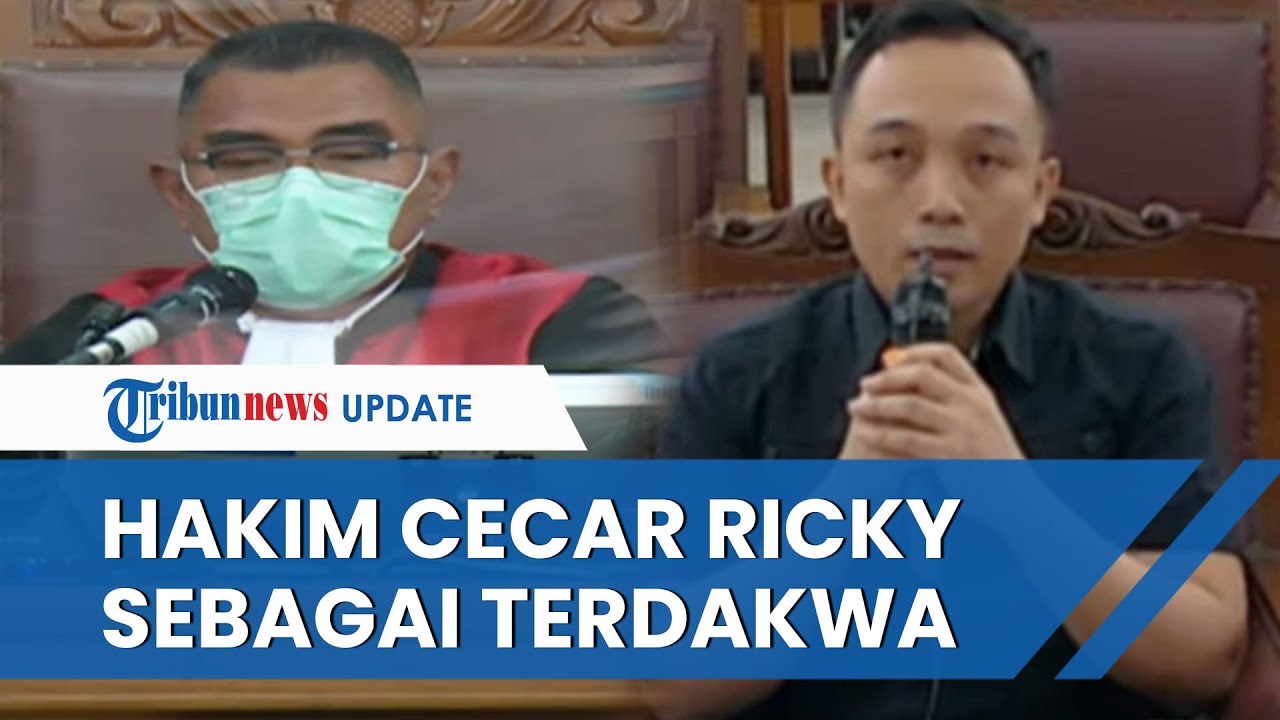 [FULL] Hakim Cecar Ricky Rizal Sebagai Terdakwa Kasus Ferdy Sambo dalam Pembunuhan Brigadir Yosua