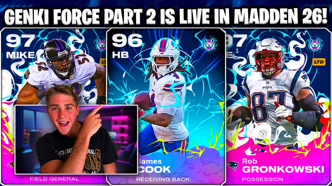 GENKI FORCE ЧАСТЬ 2 УЖЕ ДОСТУПНА! ТАИНСТВЕННЫЕ НАБОРЫ СНОВА В ИГРЕ! НОВЫЕ ИГРОКИ, ЖЕТОНЫ ЭНЕРГИИ ...