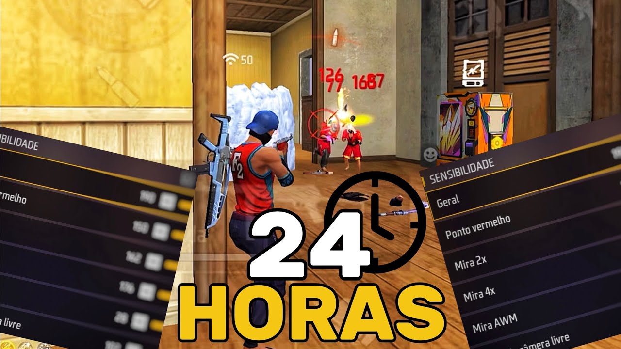 PASSEI 24 HORAS CRIANDO A MELHOR SENSIBILIDADE DO TIKTOK DEPOIS DA NOVA ATUALIZAÇÃO - FREEFIRE K7 FF