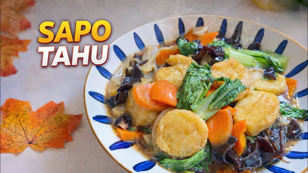 Menu sahur simple sapo tahu
