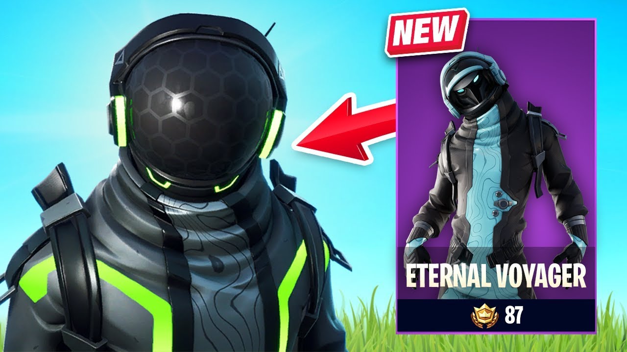 New Eternal Voyager Skin Gameplay - Space Explorers Set! (Fortnite Battle Royale)