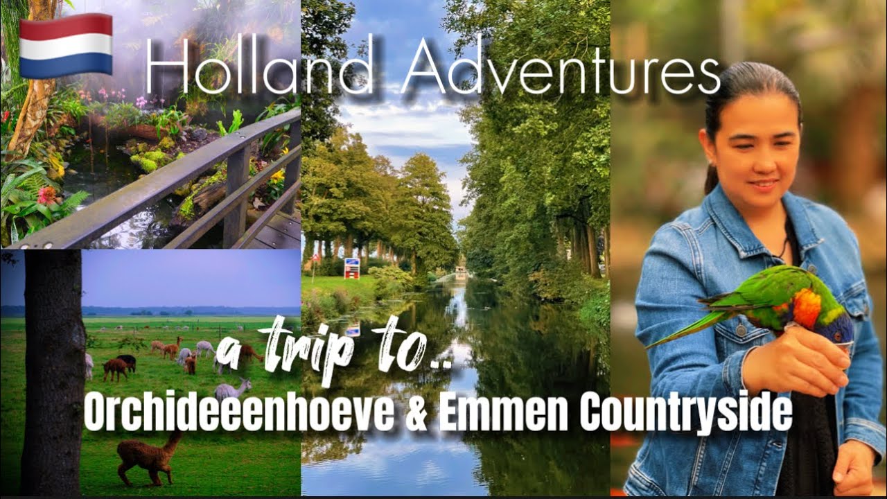 Orchideeenhoeve, Netherlands indoor jungle park + A glimpse in a Village of Emmen w/ fair landscape