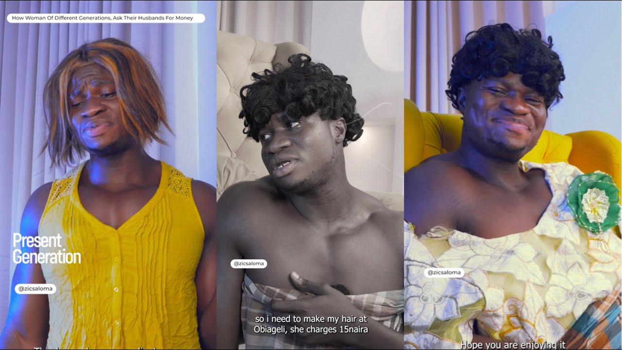 How Women of Different Generations Ask Their Husbands For Money.