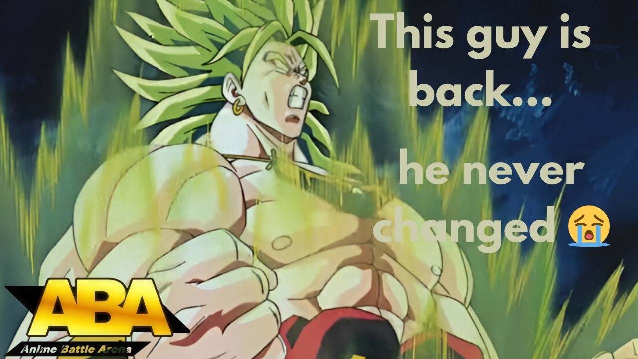DBZ BROLY IS BACK IN ABA