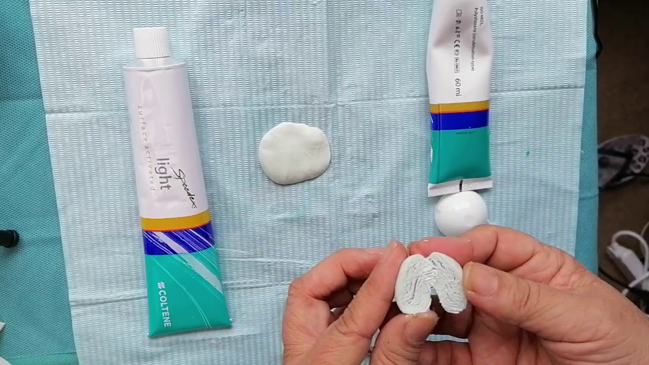 Impresión de Silicona ( manejo Clínico de silicona Pesada y Liviana)