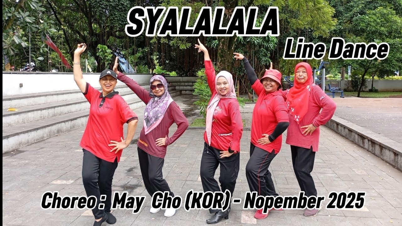 SHALALALA//LINE DANCE//CHOREO BY MAY CHO (KOR) - NOVEMBER 2025