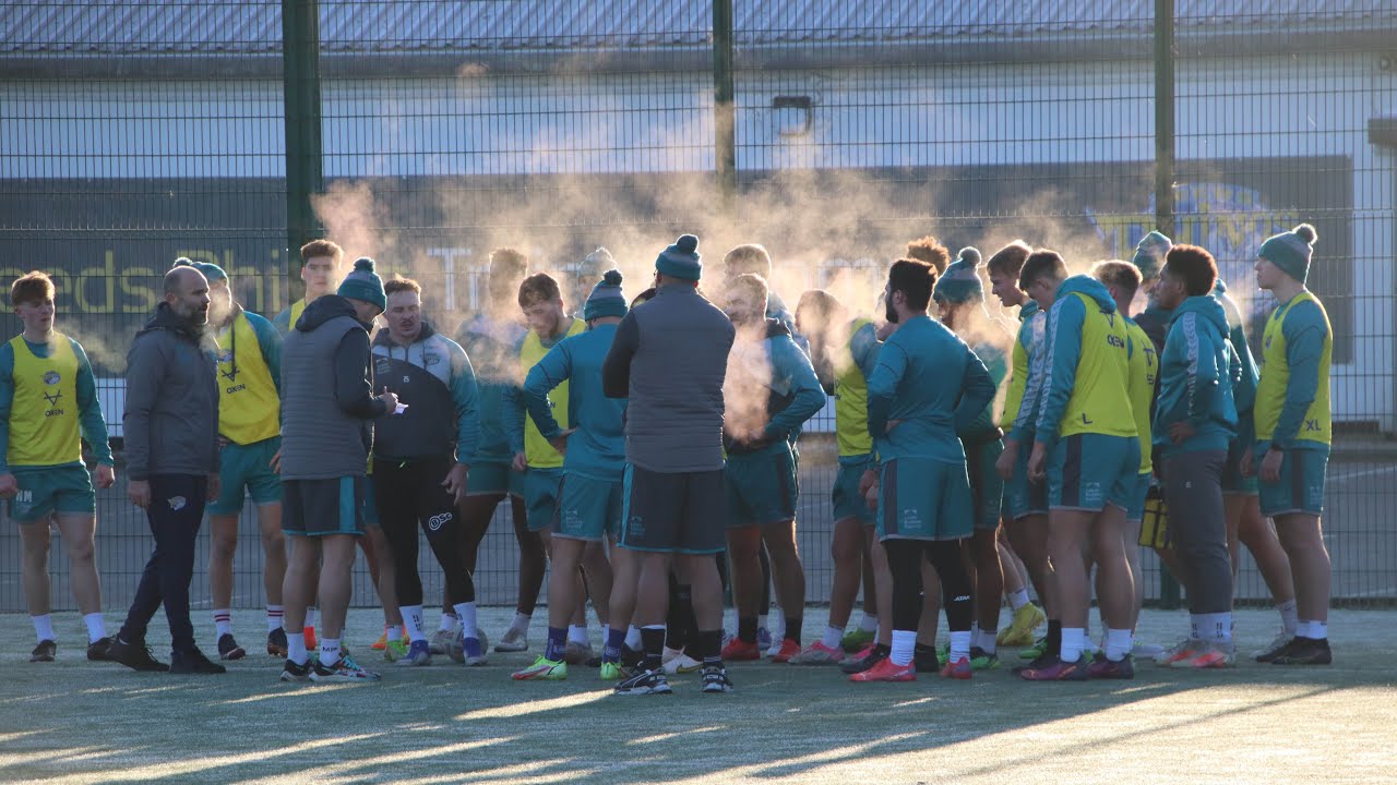 Behind the scenes: Week 5 pre-season training