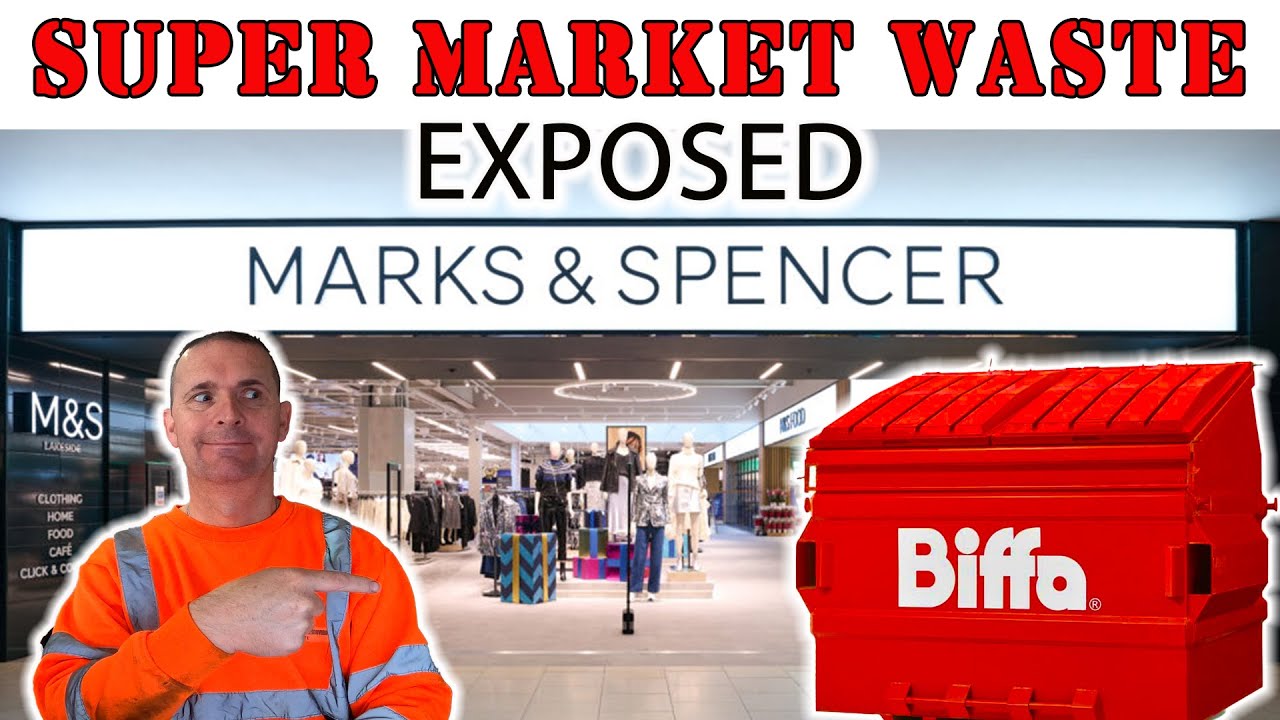 I WENT DUMPSTER DIVING FOR FOOD AT THE UK'S BEST KNOWN SUPERMARKETS, WHAT I FOUND IS SHOCKING!!!