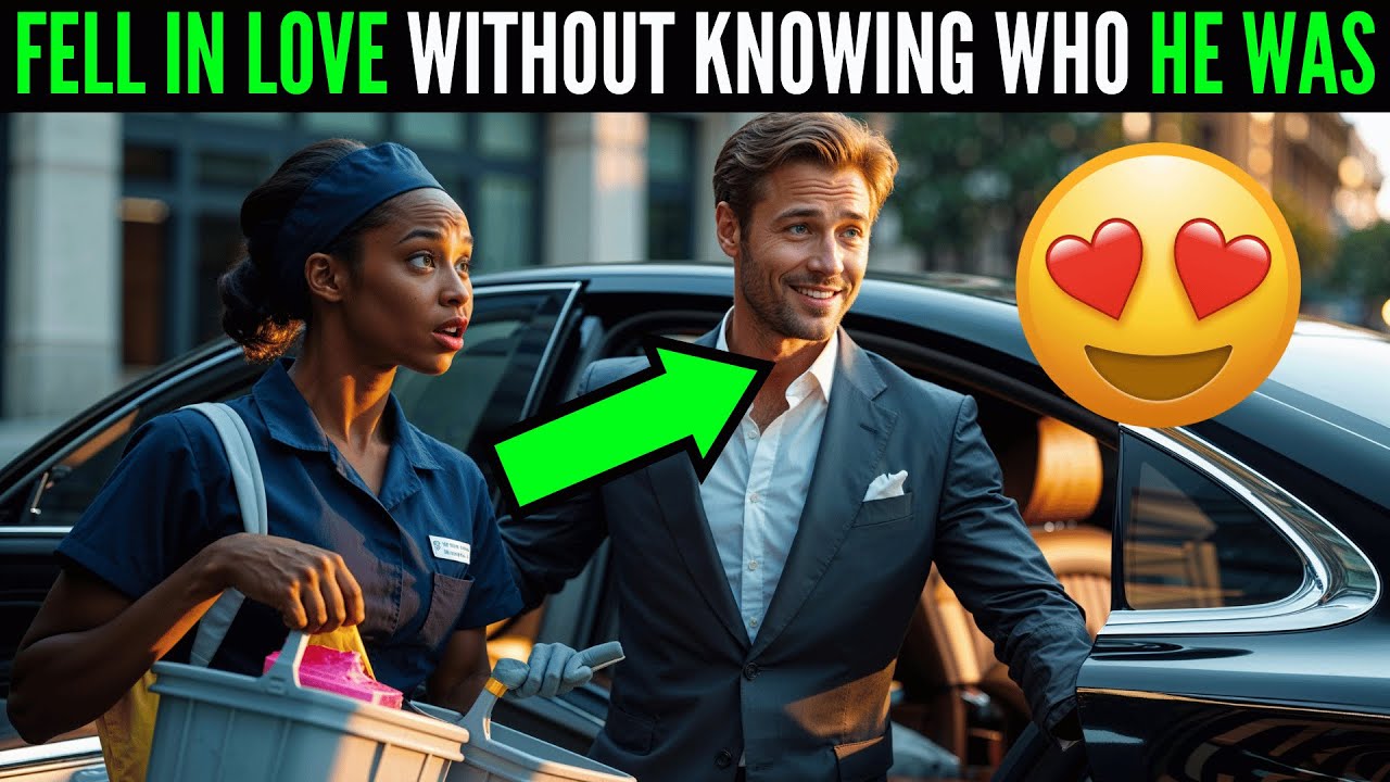 THE CLEANING LADY ACCEPTED A RIDE AND FELL IN LOVE WITHOUT KNOWING HE WAS HER MILLIONAIRE BOSS
