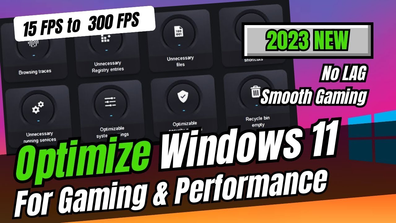 How to Optimize Windows 11 For GAMING & Performance🔍💻🔍✅✅