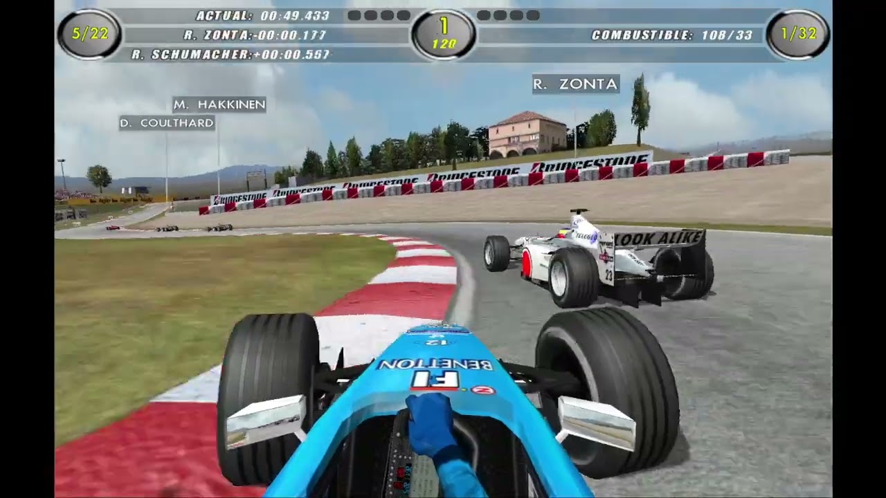Carrera de Mierda y Podio (Perfectamente Equilibrado) F1 2000 #3