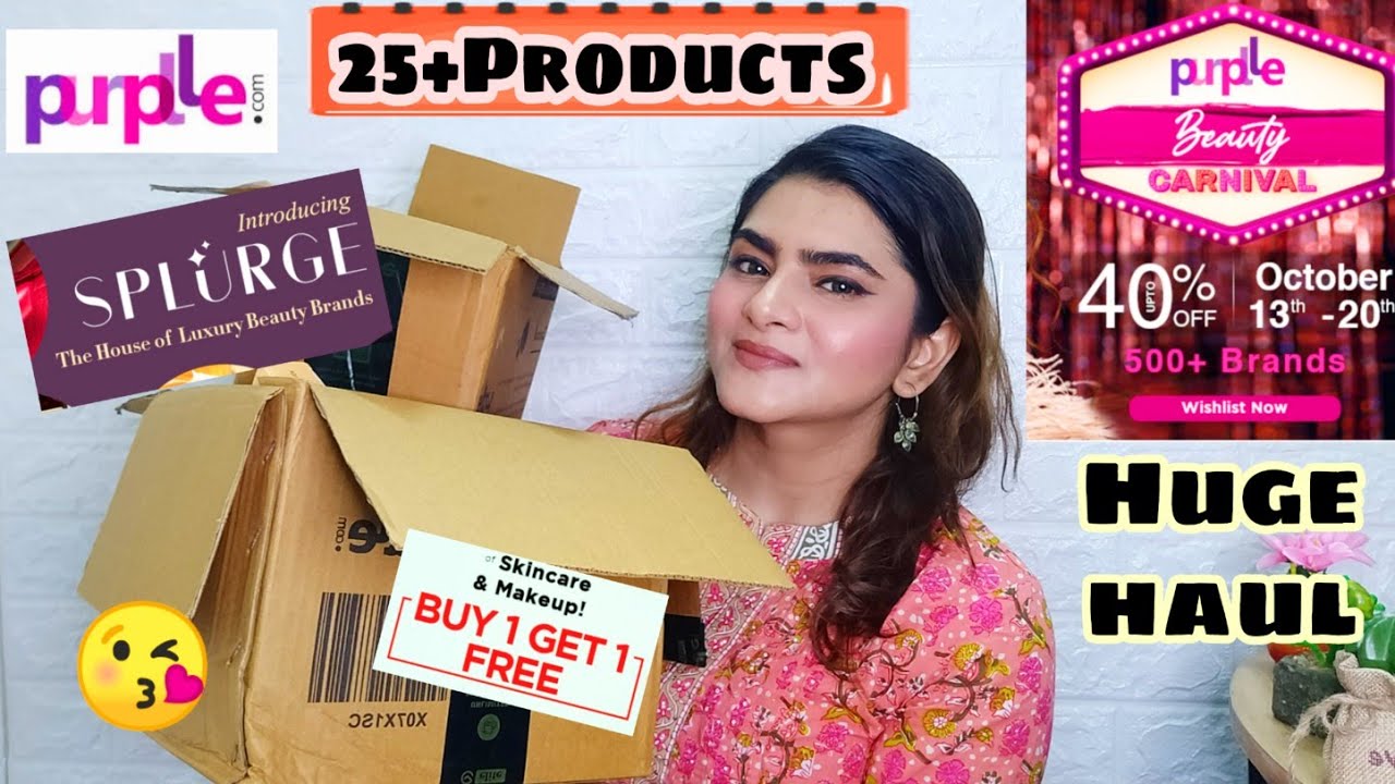 *Huge* PURPLLE Haul | PURPLLE  SALE | PURPLLE HAUL | PURPLLE COUPON CODE | NEW LAUNCHES|  RIA DAS