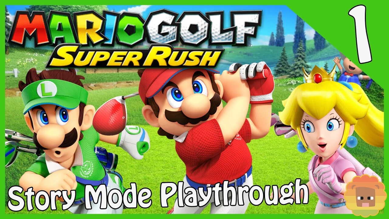 Miiger Woods | Story Mode - Mario Golf: Super Rush | #1