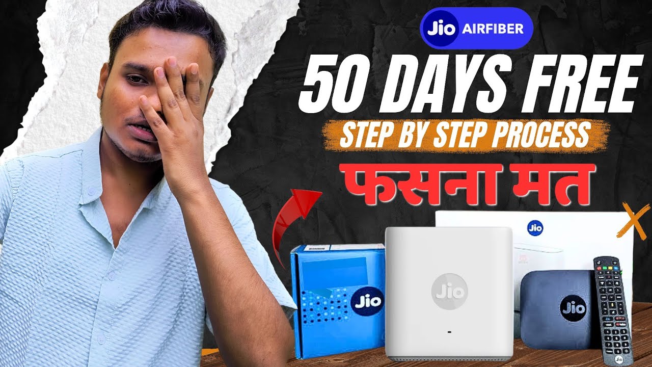 🚨Jio AirFiber 50 Days Free Offer 😡Reality I Activation & Installation I Jio AirFiber Goldpass