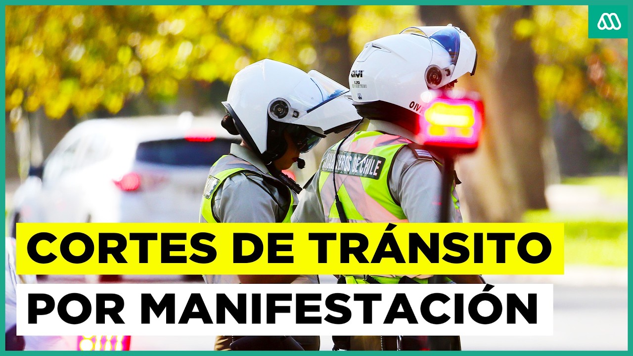 Manifestaciones por “8M”: Estos son los cortes de tránsito en las calles de Santiago