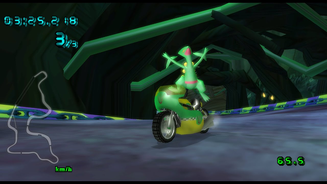 Mario Kart Wii Luminous CT Pack - Sceptile Mod Gameplay (Part 10)