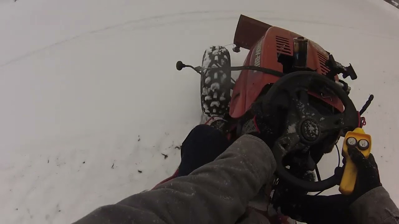 lawnmower snowblowing 1