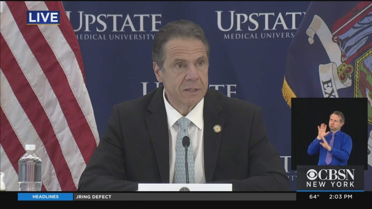 Gov. Andrew Cuomo Gives Daily Coronavirus Briefing