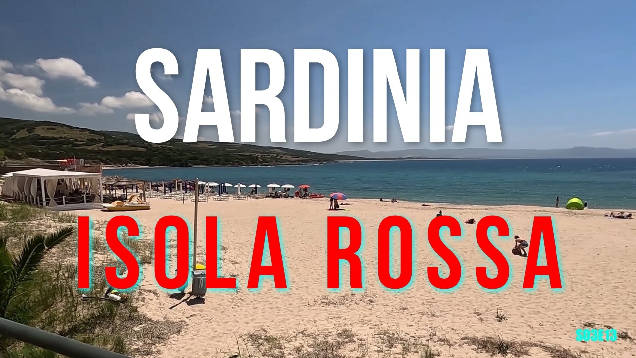 САРДИНИЯ - Изола Росса - Очаровательный приморский городок - 🌞🌴🏖️ 