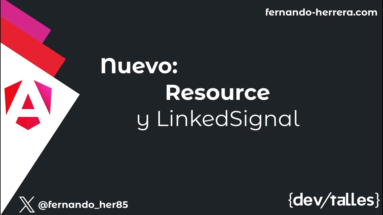 Angular 19 -  Resource y LinkedSignal