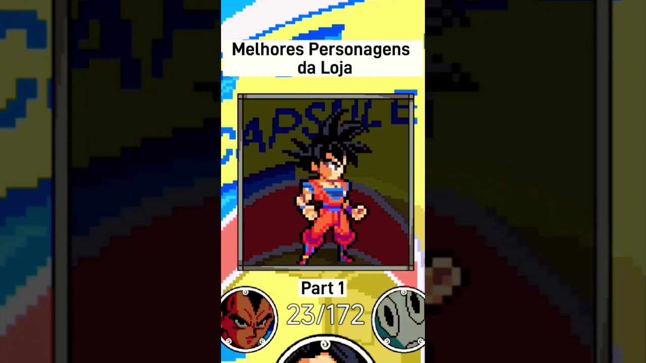 Os Melhores Personagens do Ultimate Heroes  Part1 - #dragonball #ultimateheroes  #goku #dragonballz