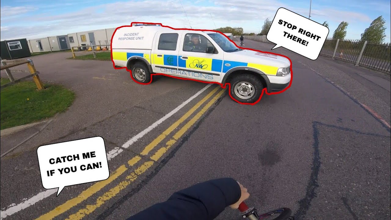 GOPRO POV WHEELIES!! *SECURITY CHASE*