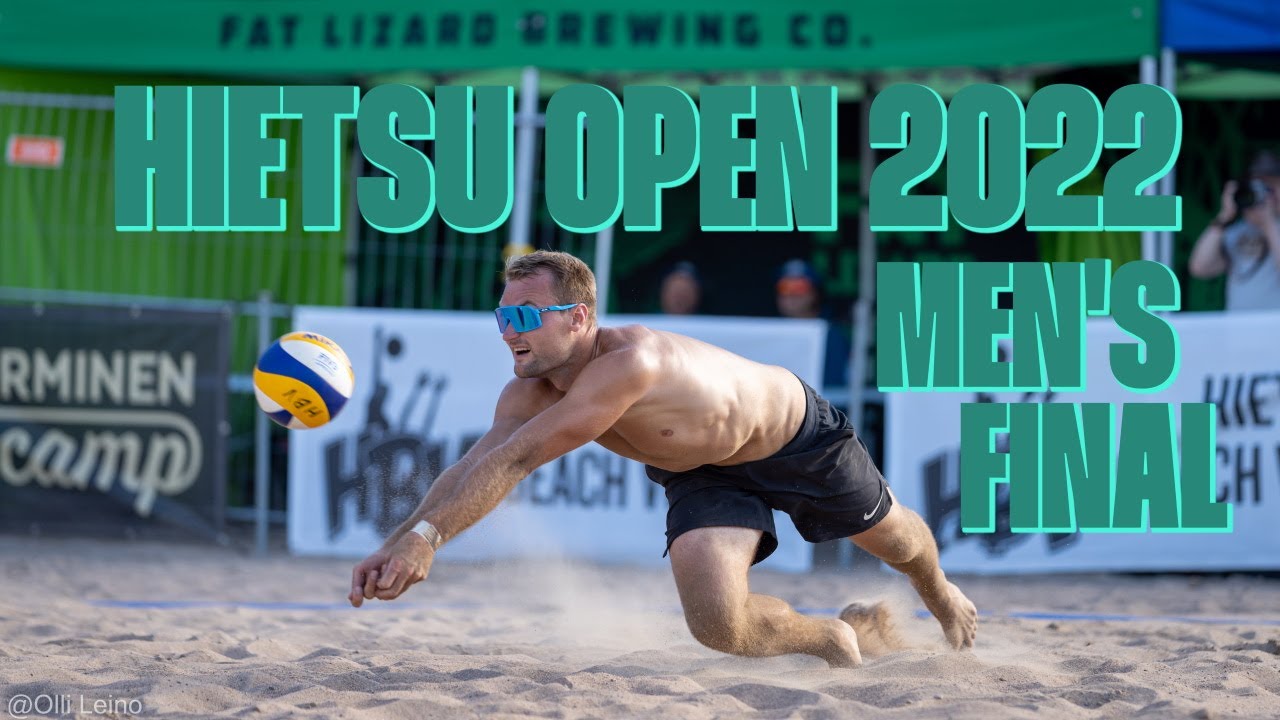 Beach Volley - Hietsu Open 2022 - Men's Final: Vasiljev/Rumsevicius vs. Kouki/Ilomäki