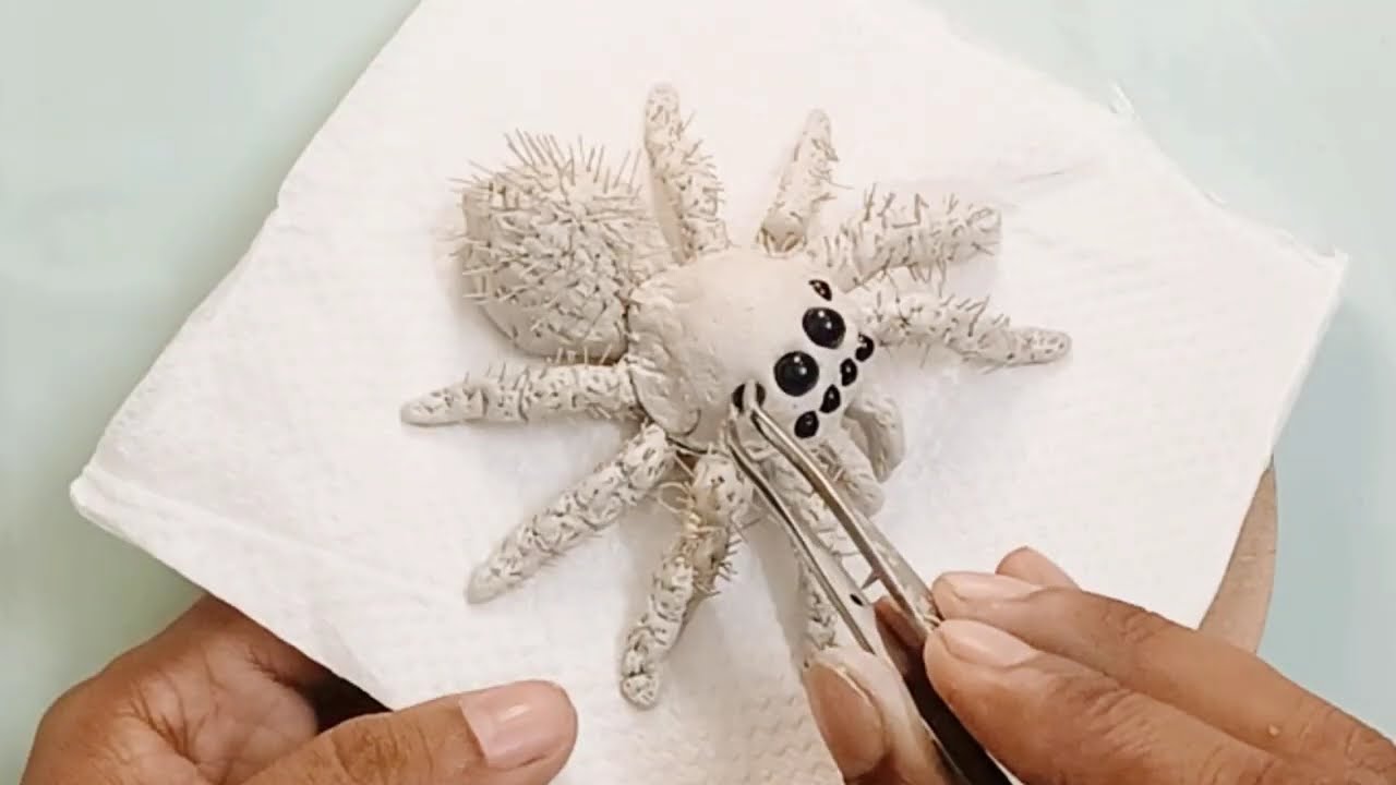 Story-crafting: Making of A Jumping Spider Diorama (Bonita's Spa)