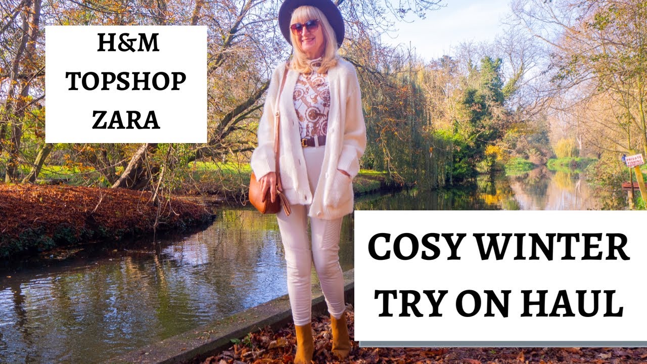 COSY WINTER TRY ON HAUL incl. 5 cardigans from H&M, TOPSHOP, ZARA #fashion #style #winterfashion