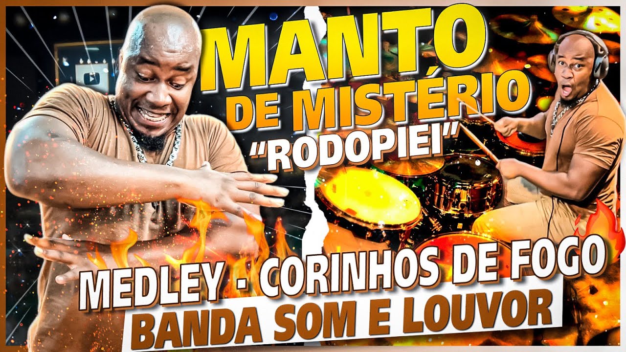 Josivaldo Santos - Medley corinhos de Fogo | Banda Som e Louvor (DrumCover)