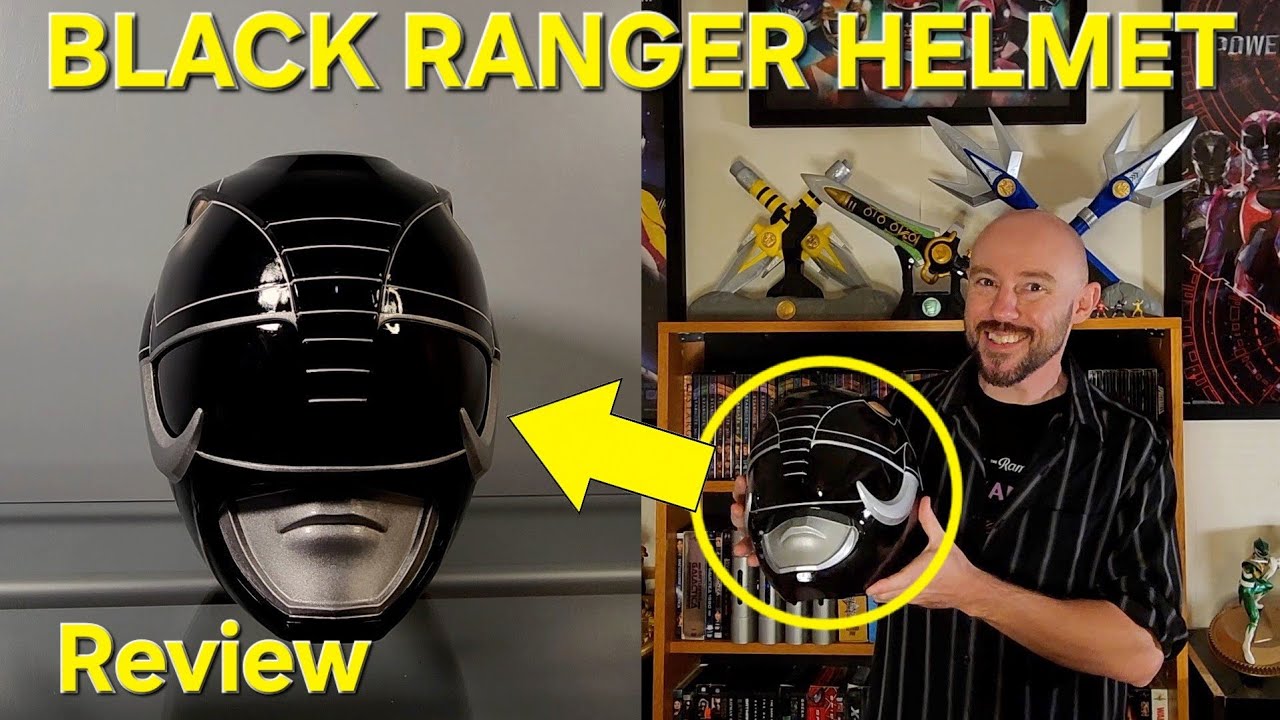 Шлем Mighty Morphin Black Ranger | Обзор