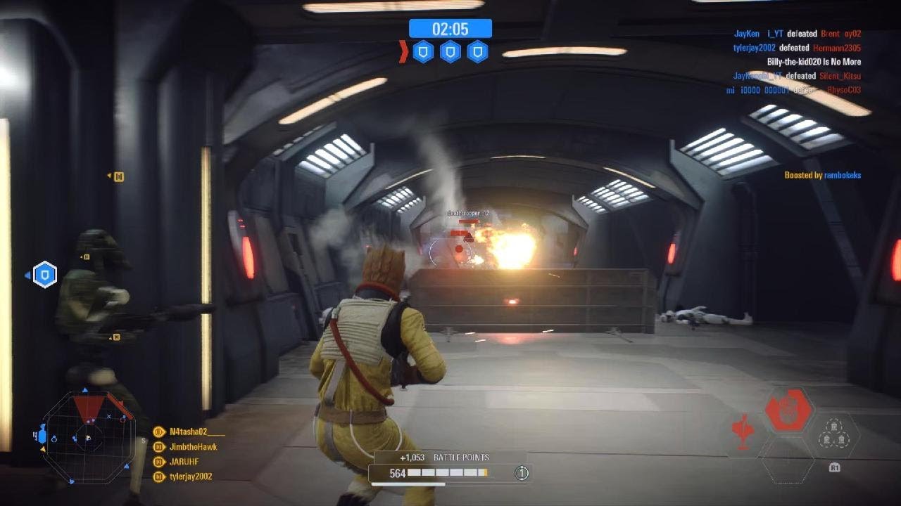 17 killstreak as Bossk above Geonosis