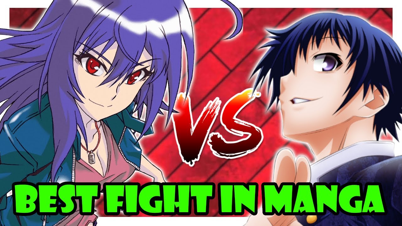 Medaka kontra Kumagawa - NAJLEPSZA WALKA W MANGIE??? (Analiza pudełka Medaka)