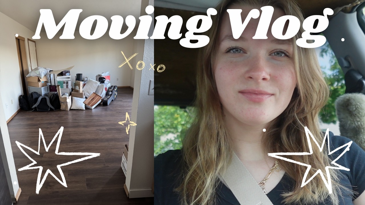 FIRST APARTMENT MOVING VLOG✨📦🪴