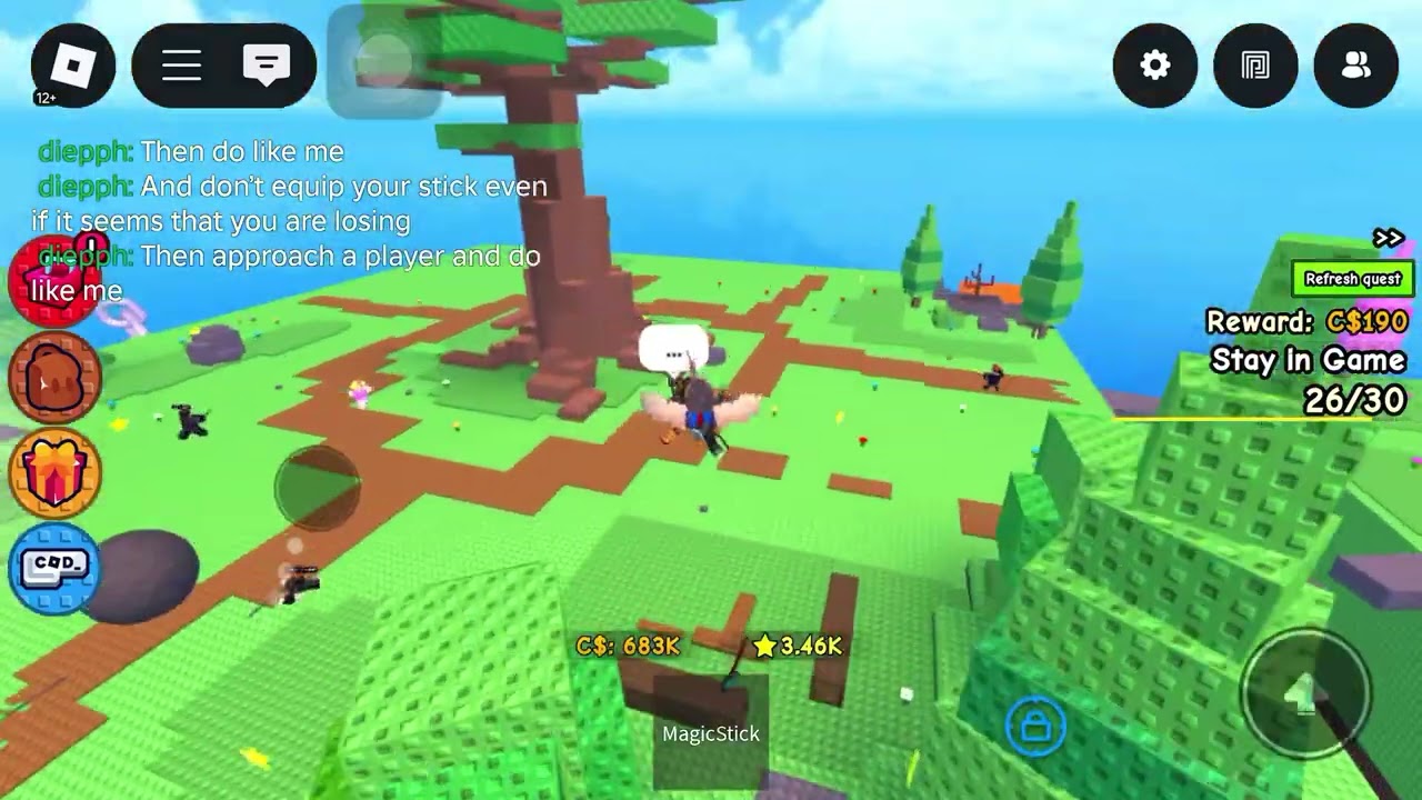How to ACT like a pro in Stick Battles | Stick Battles Roblox | #roblox #viral #robloxgames 