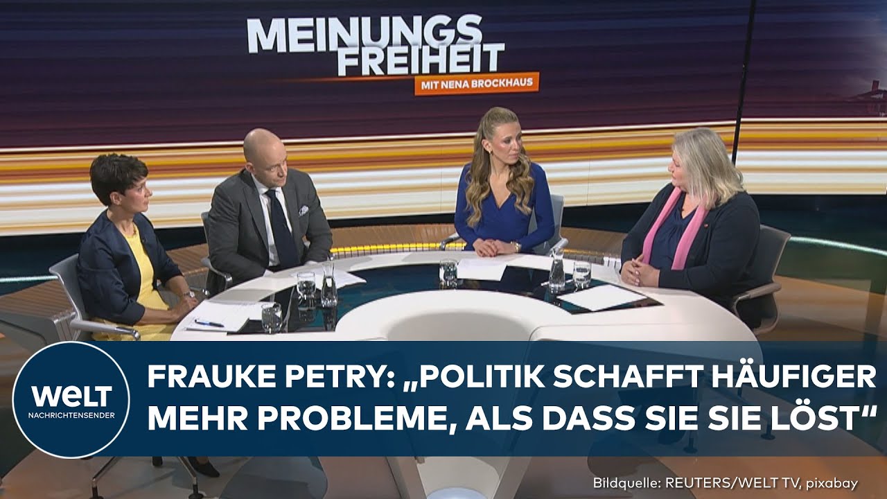 MEINUNGSFREIHEIT mit NENA BROCKHAUS: Petry ist zurück: Mit neuer Partei gegen das politische System