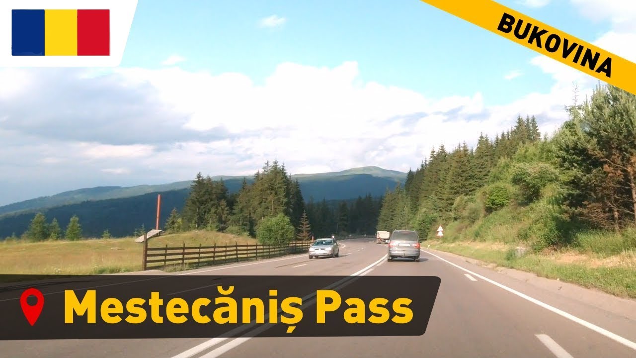 🔴 Romania &bull; Mestecăniș PASS  🇷🇴【1080p HD】&bull; Pasul Mestecăniș &bull; Driving in Suceava