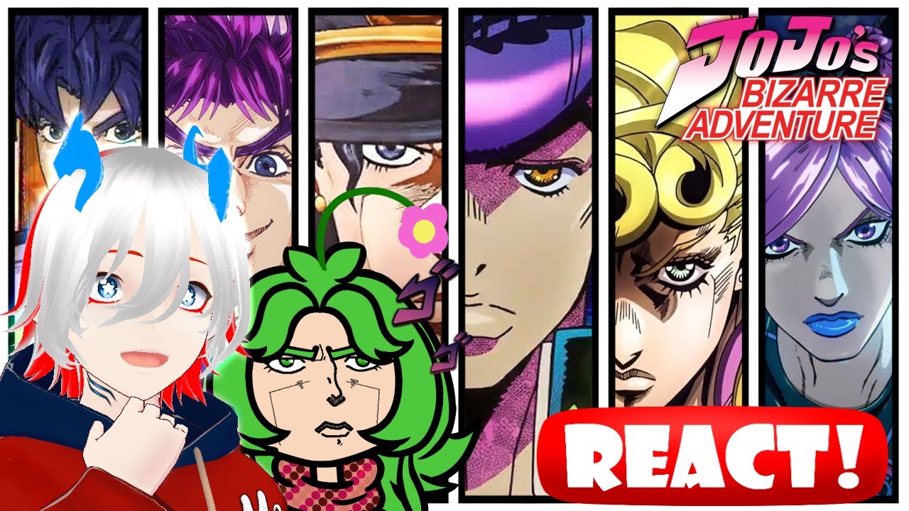 REAGINDO A TODAS AS ABERTURAS DE JOJO!!! - [REACT]