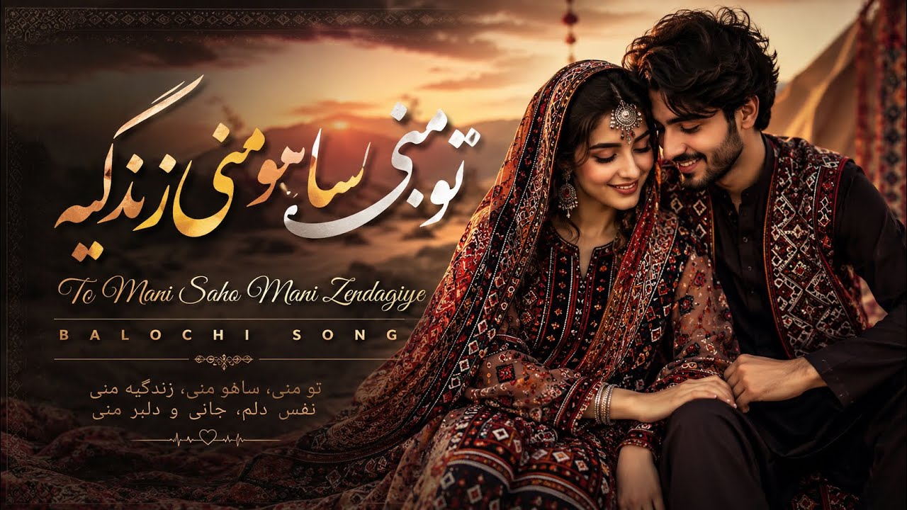 هوش مصنوعی تو منی ساهو منی زندگیه ||Ai Generated Music - To mani saho man zindagye Balochi song 2025