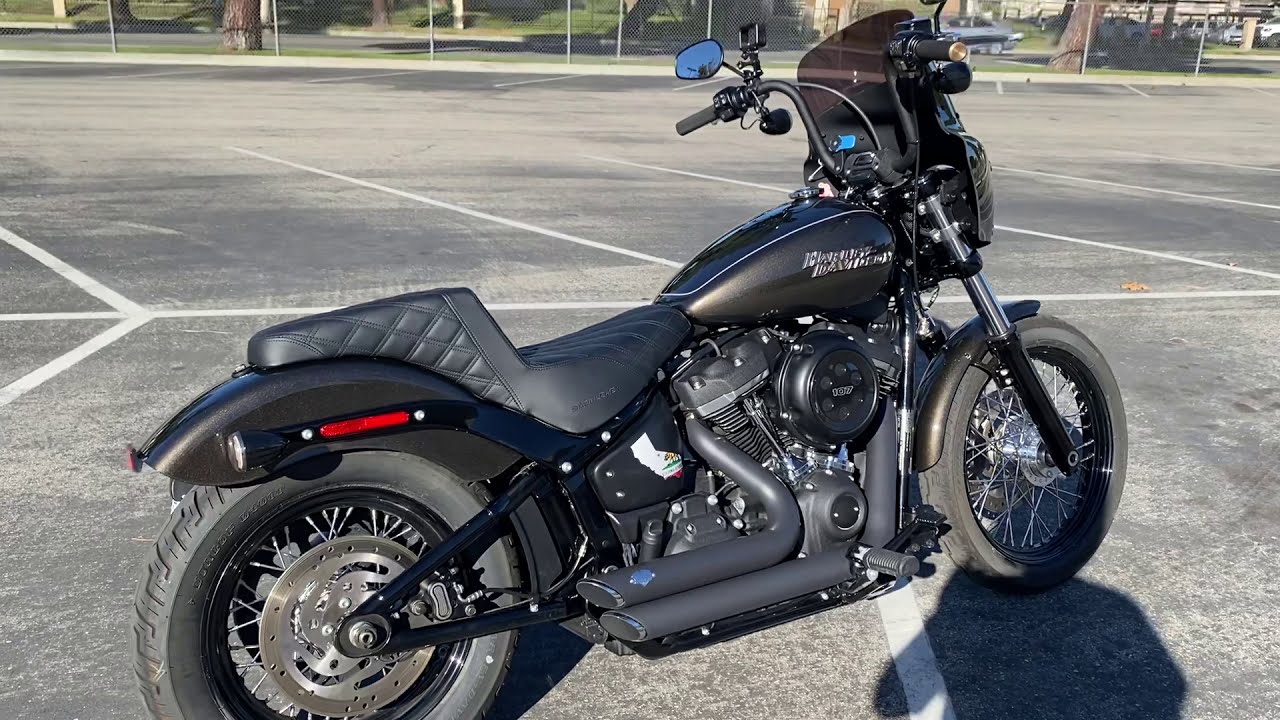 2020 Harley Street Bob Vance & Hines Short Shots Sound