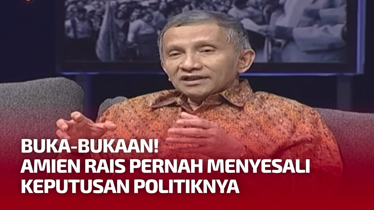 Pernyataan Amien Rais Disebut Sebagai 'King Maker' | SJLD tvOne