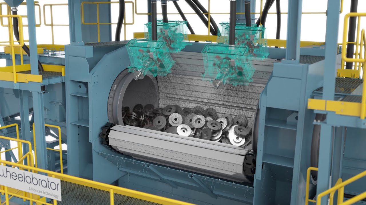 Complete Vertical Green Sand Foundry from DISA and Wheelabrator │ with Wheelabrator CT Machine