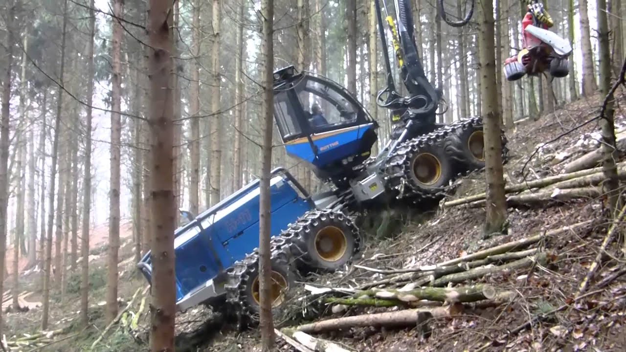 Rottne Steilhang - Steep Slope (Harvester Extreme S3E5)